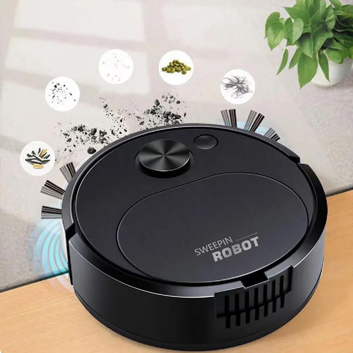 Hemtor | Robot Aspirateur Intelligent 3-en-1