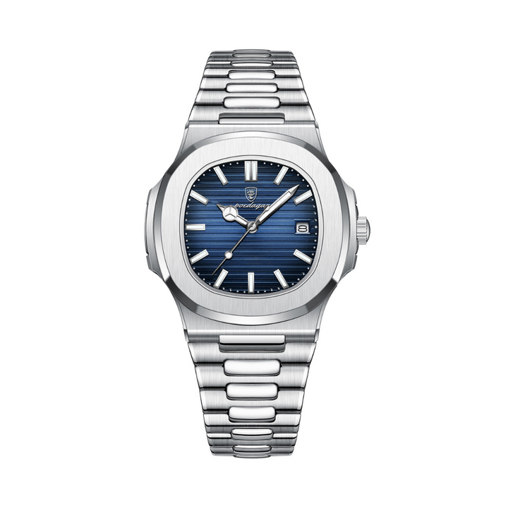 Bruno | Genève Classique Argent Regarder (Imperméable)