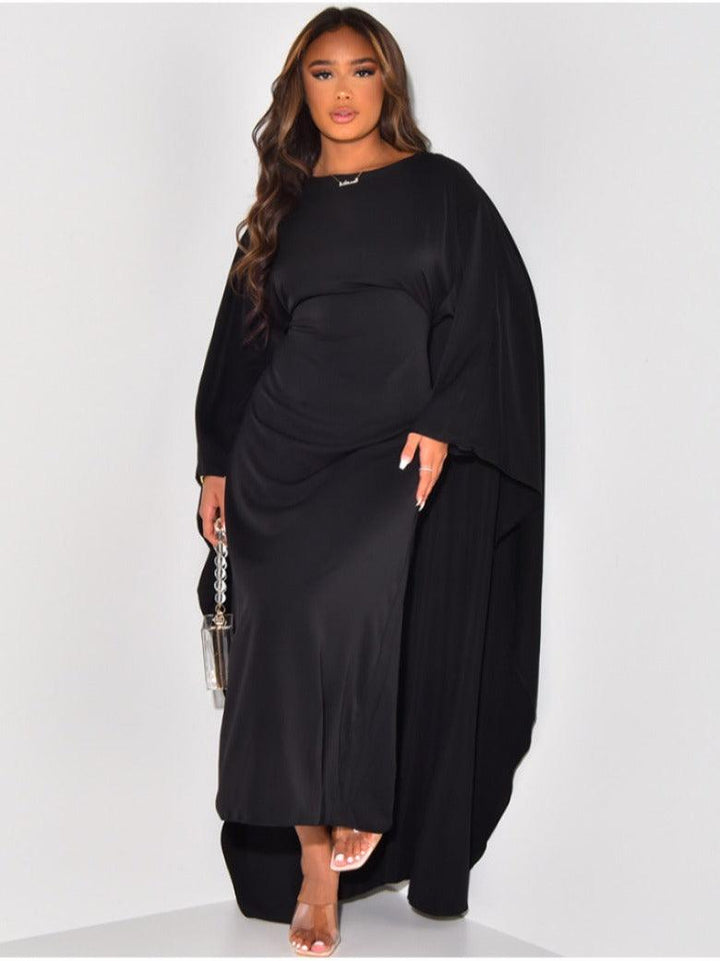 Azelina | Élégant à Manches Longues Robe Midi pour Femme