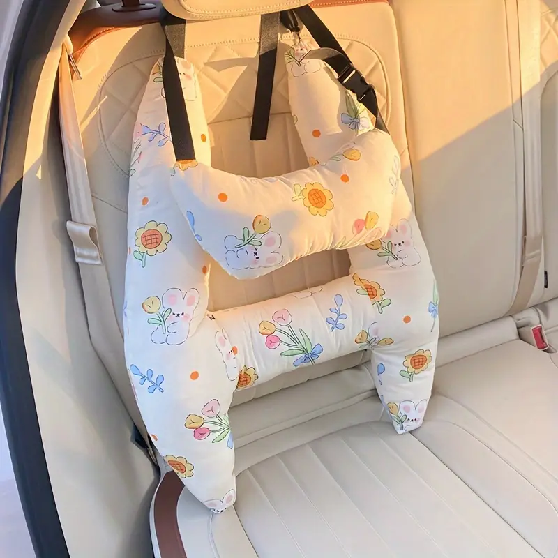 Oreiller de Voyage Confortable en Voiture Pour Enfants