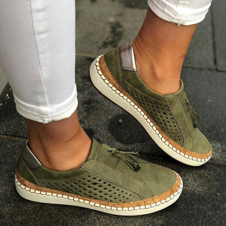 Sibylla | Soutien Au Pied Chaussures en Toile