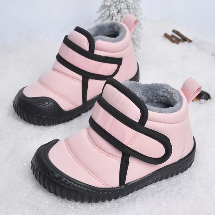 Bottes de Neige Pieds Nus Enfants | Baskets D'hiver Doublées Chaudes