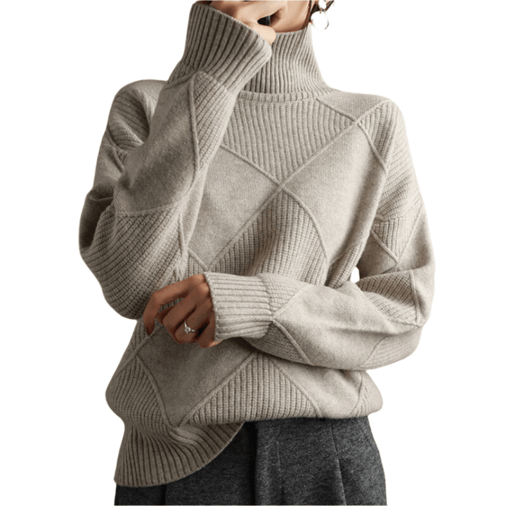 Elodie | Pull à Col Roulé pour Femme