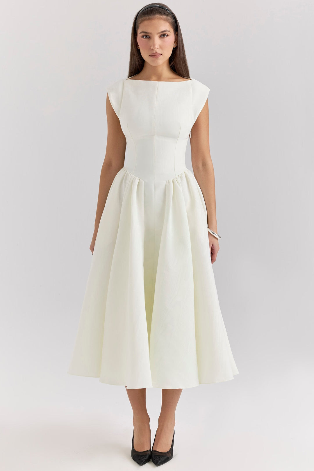 Enira | Robe Midi Élégante Pour Femmes