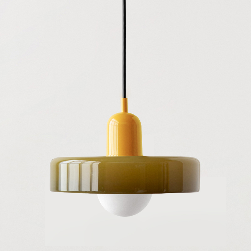 Miklon | Lampe à Suspension Colorée De Style Bauhaus
