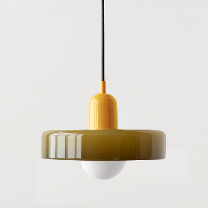 Miklon | Lampe à Suspension Colorée De Style Bauhaus