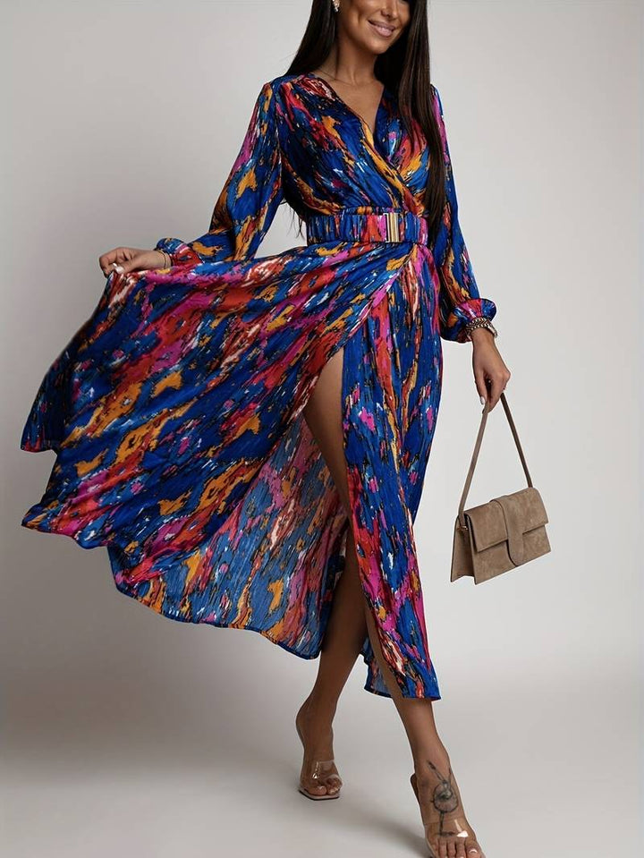 Yenifer | Robe Portefeuille Abstraite