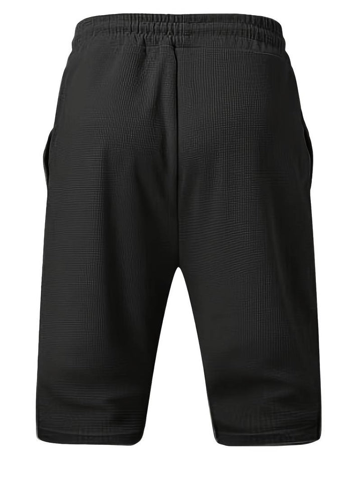 Bojan | Short d'affaires décontracté en tricot gaufré pour hommes