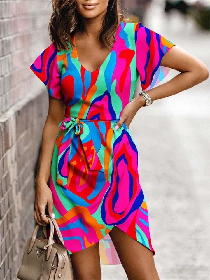 Danica | Femme Robe D'été élégante Polyvalente