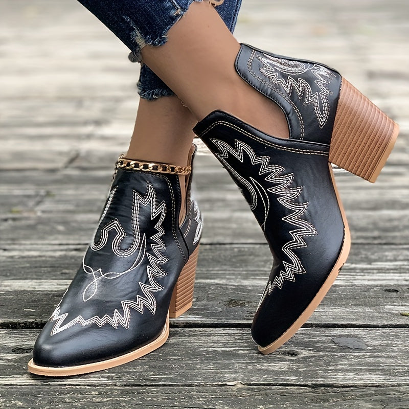 Cendrillon | Bottines Talons épais pour Femmes