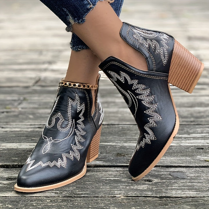 Cendrillon | Bottines Talons épais pour Femmes