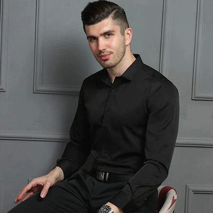 Hugo Chemise Extensible | Confortable Hommes Chemise avec Tissu Super Extensible