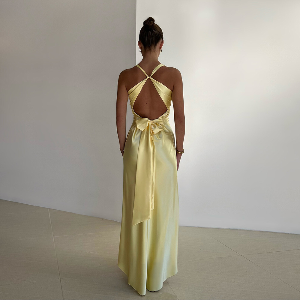Fiora | Robe de Soirée Sans Manches Femmes élégantes