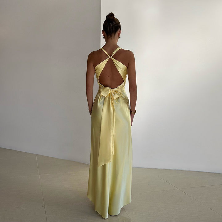 Fiora | Robe de Soirée Sans Manches Femmes élégantes