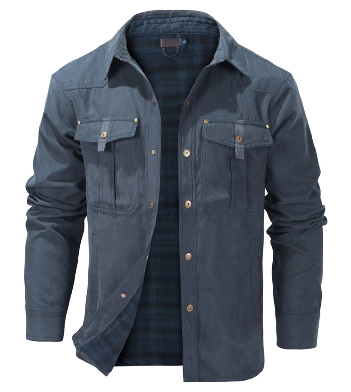 Ceric | Veste Rover en Flanelle Pour Hommes