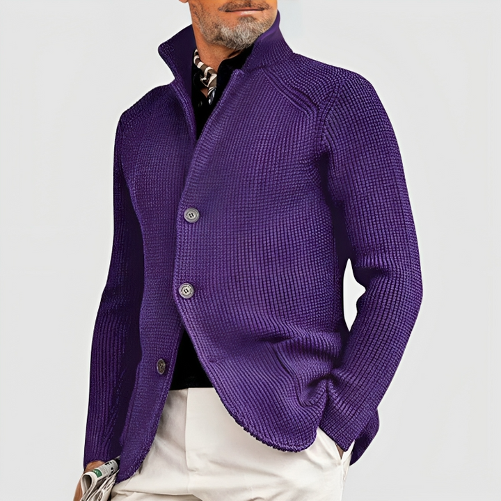 Max | Boutonné Cachemire Manteau Pour Hommes