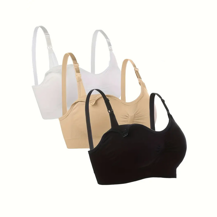 Ensemble de Soutien-Gorge D'allaitement Flora | 3-Paquet