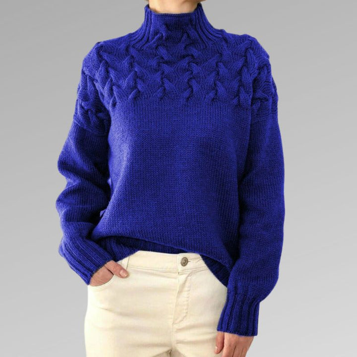 Anya | Pull à Col Roulé élégant Et Chaud