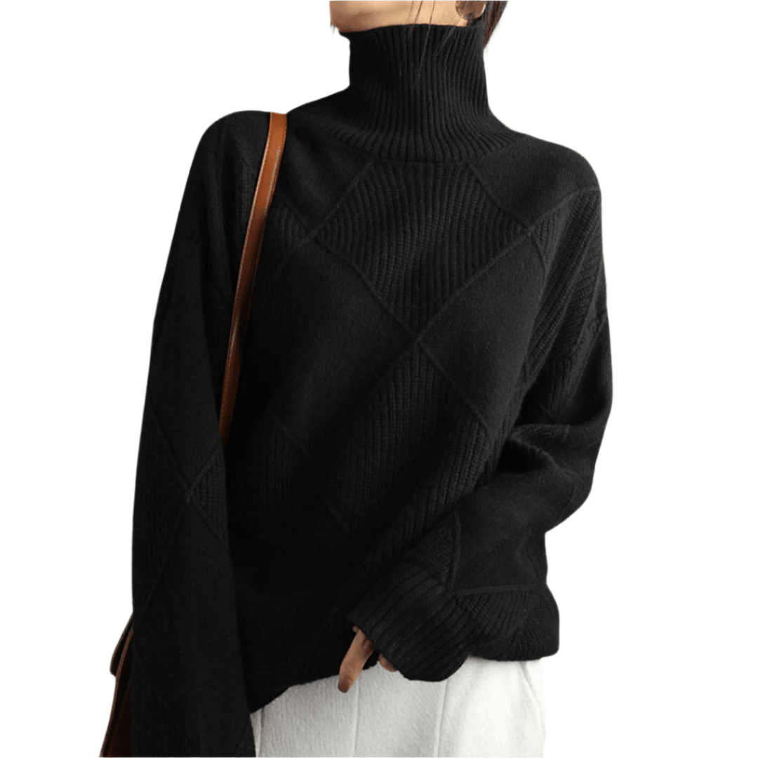 Elodie | Pull à Col Roulé pour Femme
