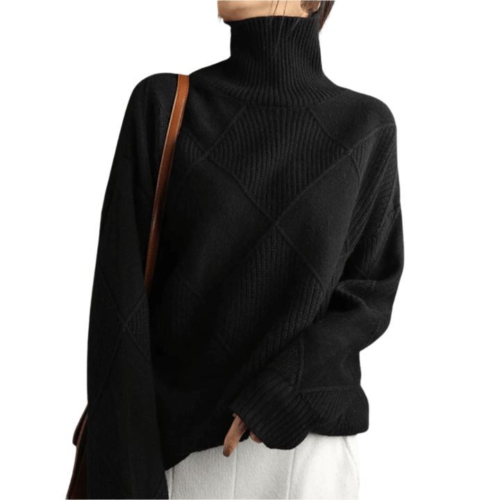 Elodie | Pull à Col Roulé pour Femme