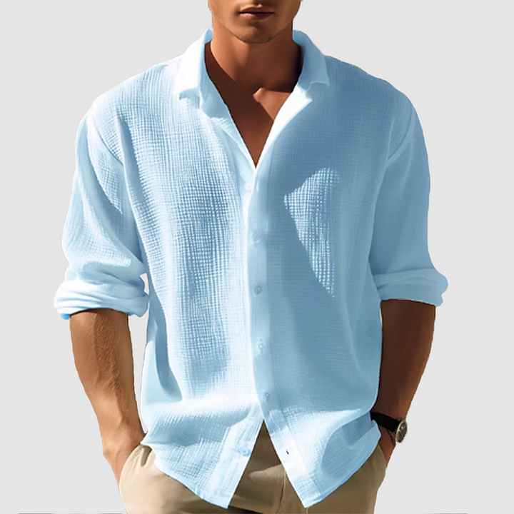 Gavros | Hommes Longue Manchon Boutonnée Chemise
