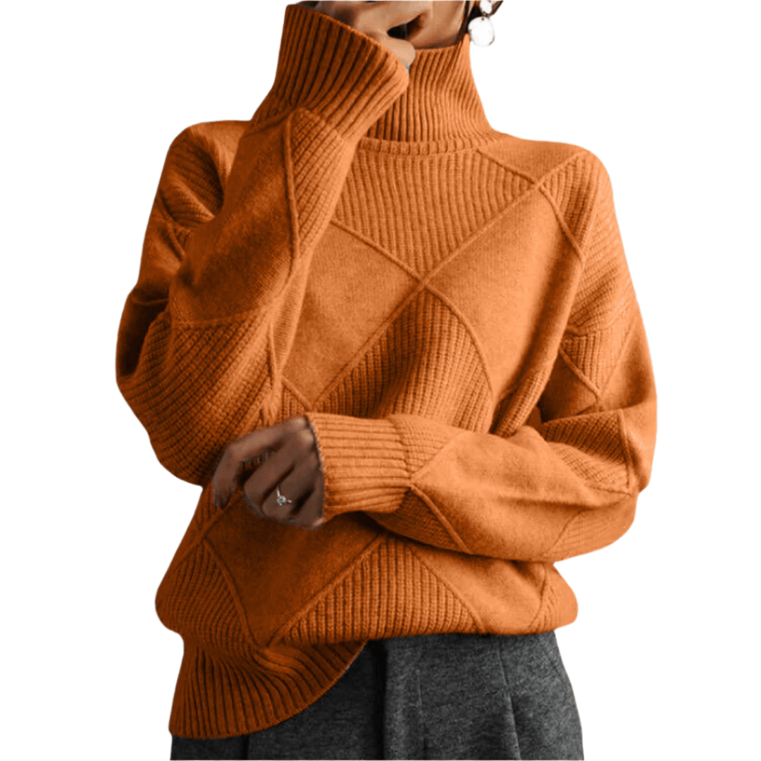 Elodie | Pull à Col Roulé pour Femme