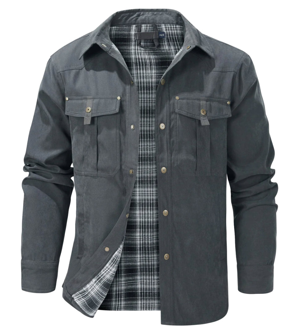 Ceric | Veste Rover en Flanelle Pour Hommes