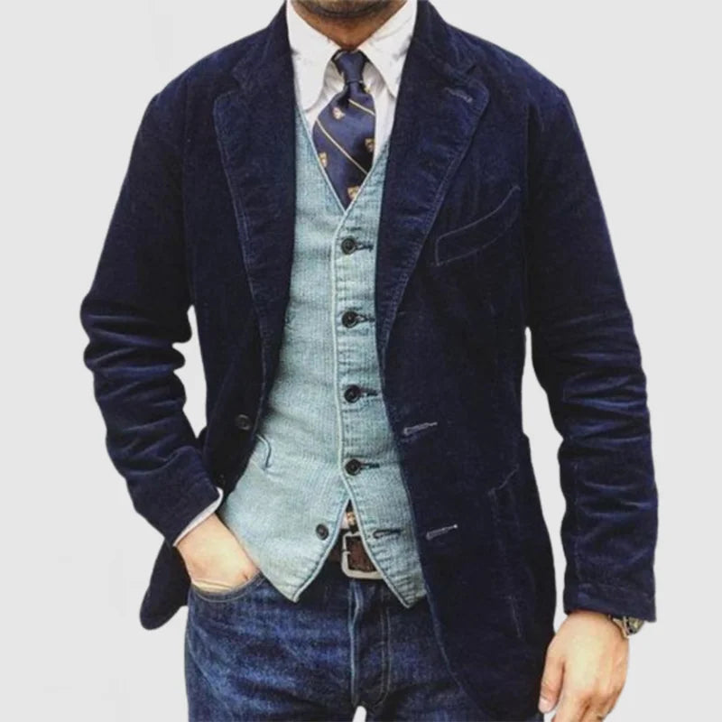 Arlen | Veste Millésimé Style Blazer Pour Hommes