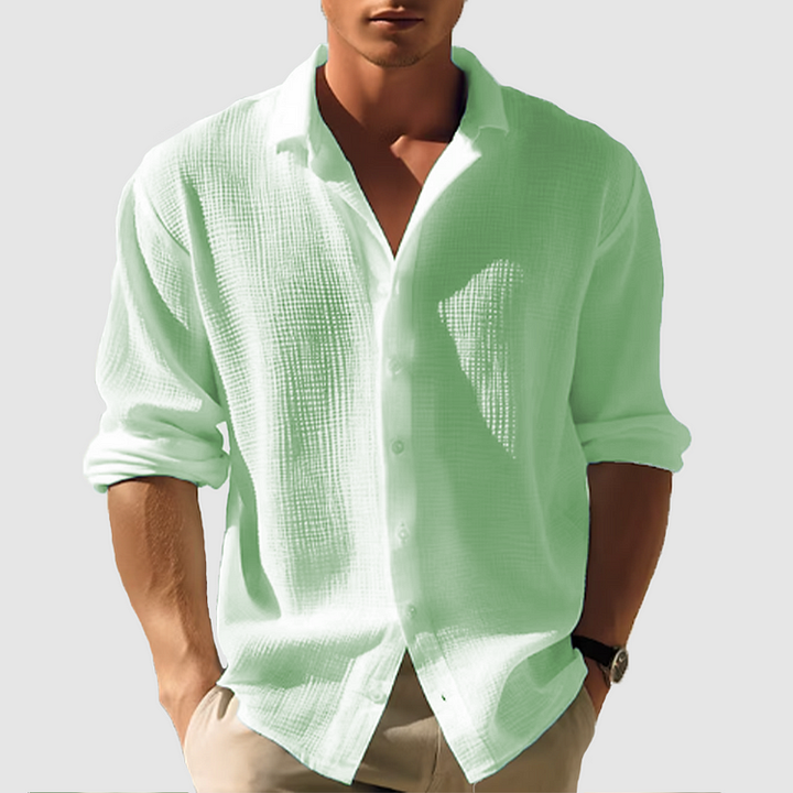 Gavros | Hommes Longue Manchon Boutonnée Chemise