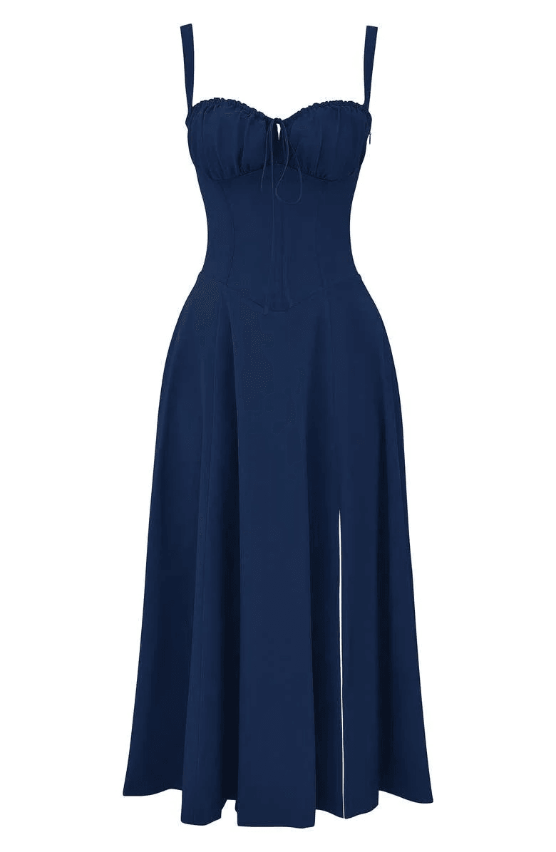 Briselle | Robe D'été Fleurie Sans Bretelles