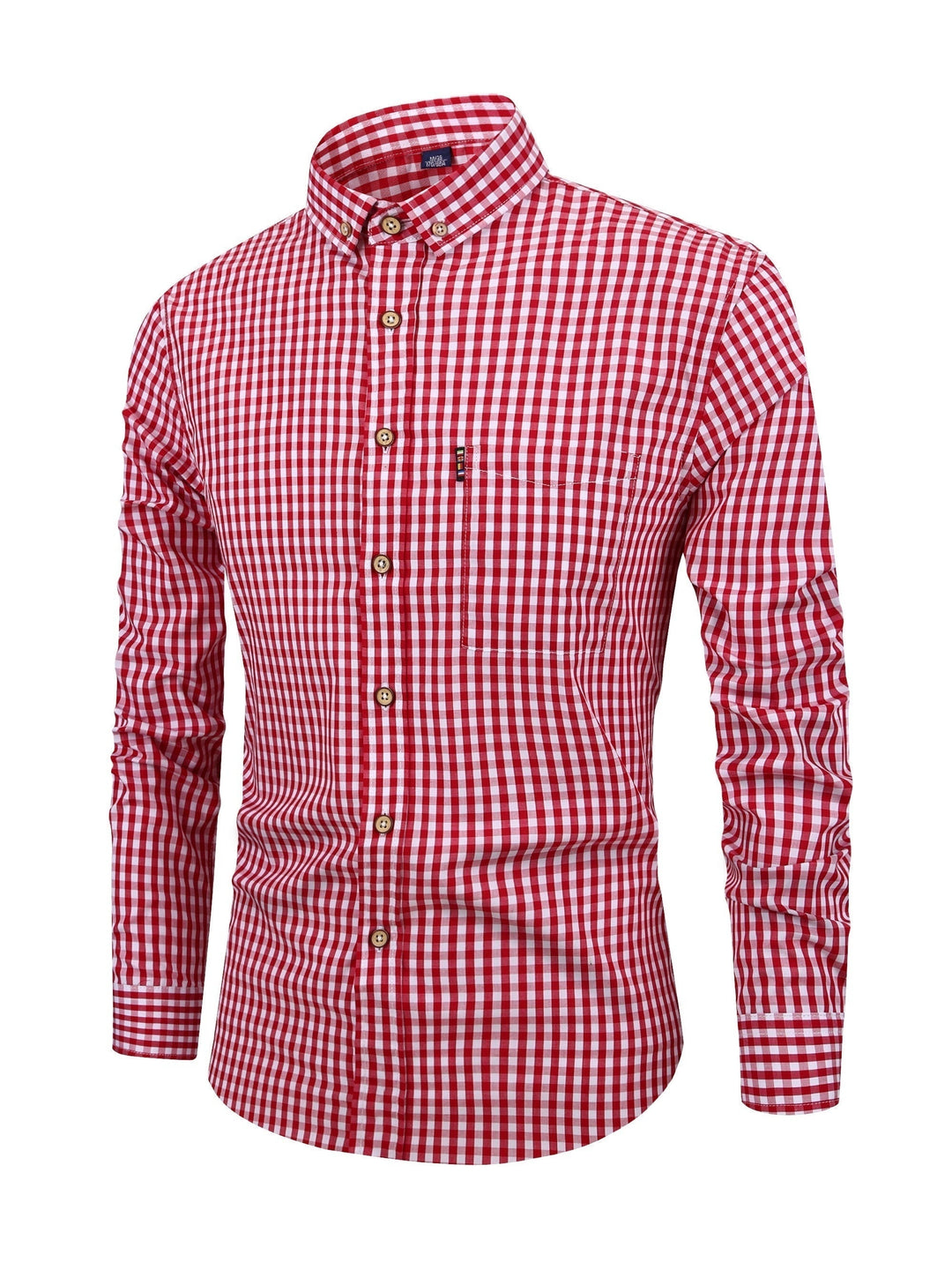 Liam | Hommes Plaid Chemise Avec polyvalence Stylée