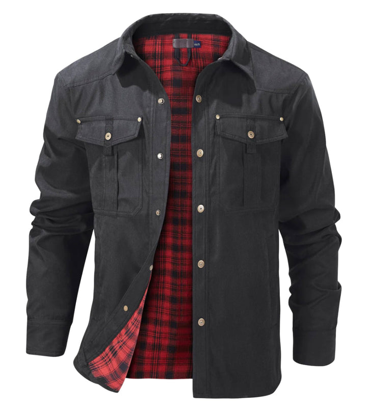 Ceric | Veste Rover en Flanelle Pour Hommes