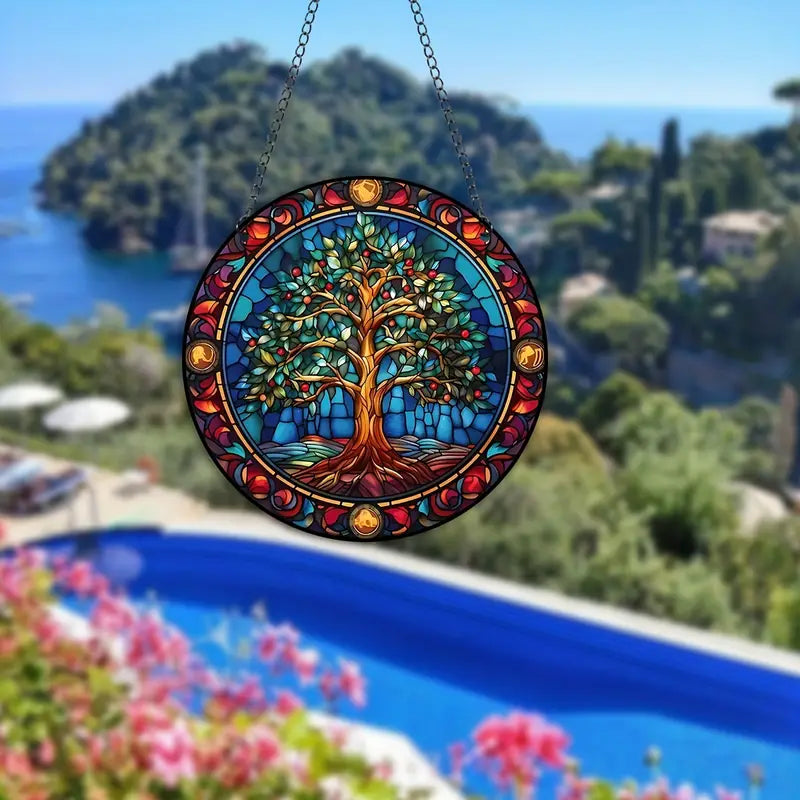 Solpiece | Prisme de Lumière du Soleil en Cristal Pour Fenêtres et Jeu de Lumière Intérieure