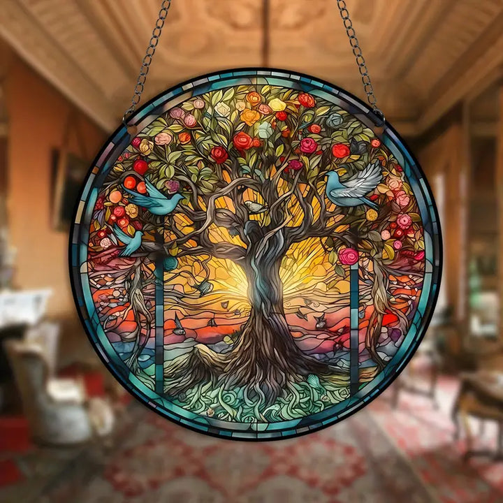 Solpiece | Prisme de Lumière du Soleil en Cristal Pour Fenêtres et Jeu de Lumière Intérieure