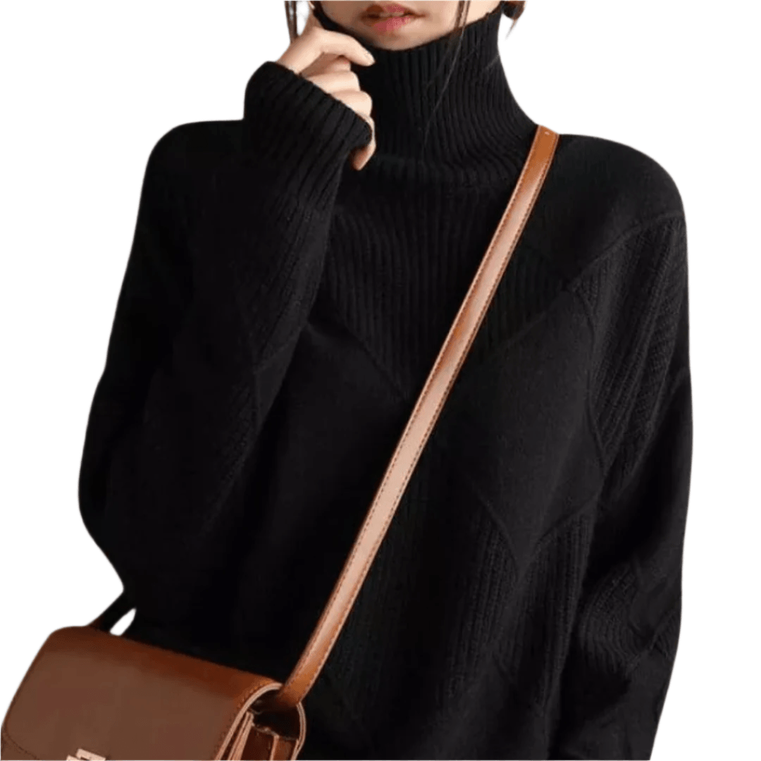 Elodie | Pull à Col Roulé pour Femme