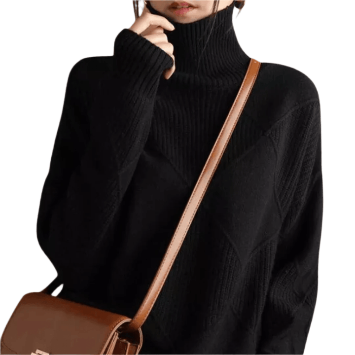 Elodie | Pull à Col Roulé pour Femme