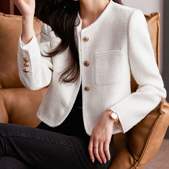 Milica | Veste Courte en Tweed pour Femmes