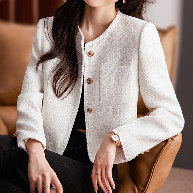 Milica | Veste Courte en Tweed pour Femmes
