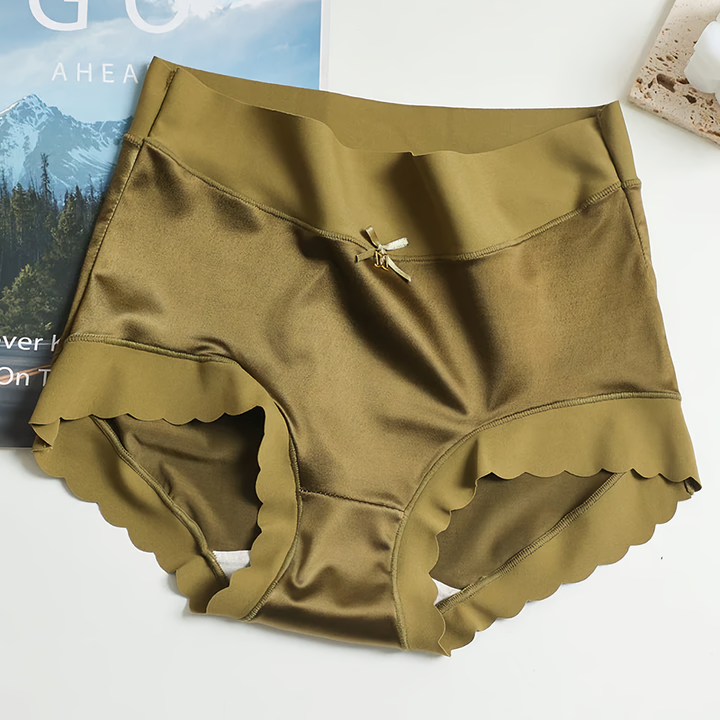 Zenovia | 5 Paquets de Sous-vêtements féminins en Satin De Soie Sans Couture