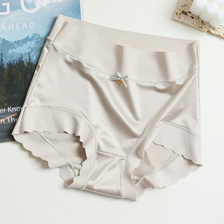 Zenovia | 5 Paquets de Sous-vêtements féminins en Satin De Soie Sans Couture
