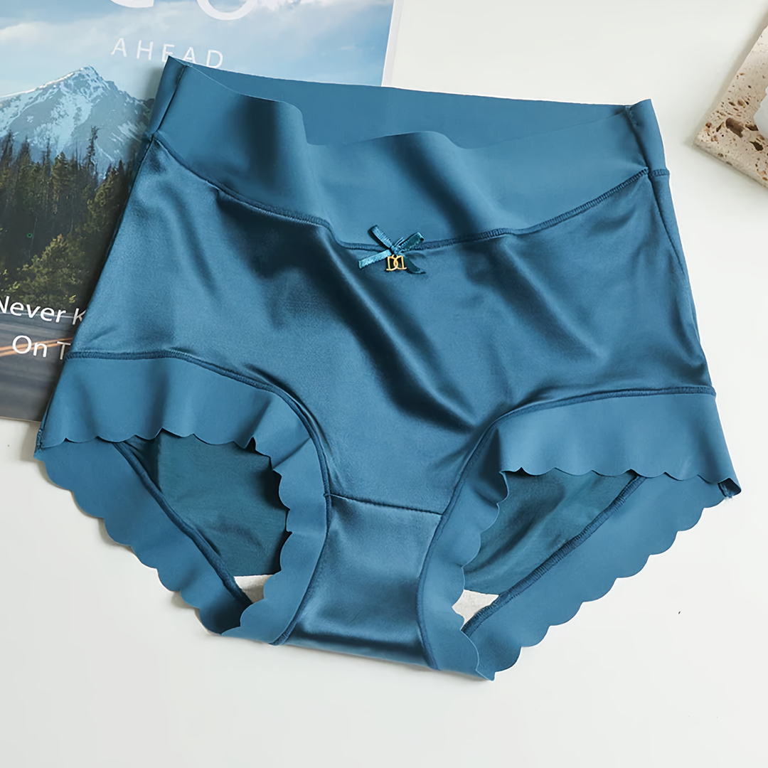 Zenovia | 5 Paquets de Sous-vêtements féminins en Satin De Soie Sans Couture