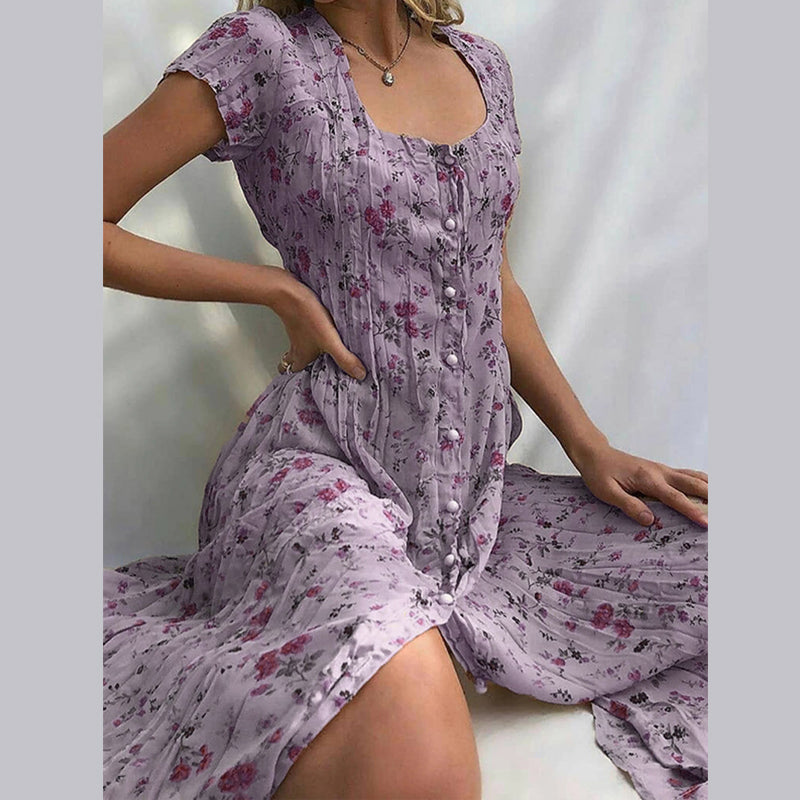Elvira | Robe D'été Fleurie