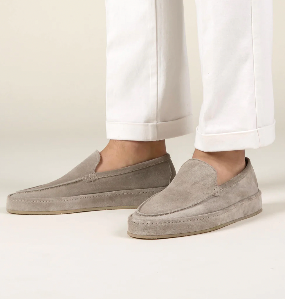 Gile | Mocassins Stylée en Daim Cuir Pour Hommes