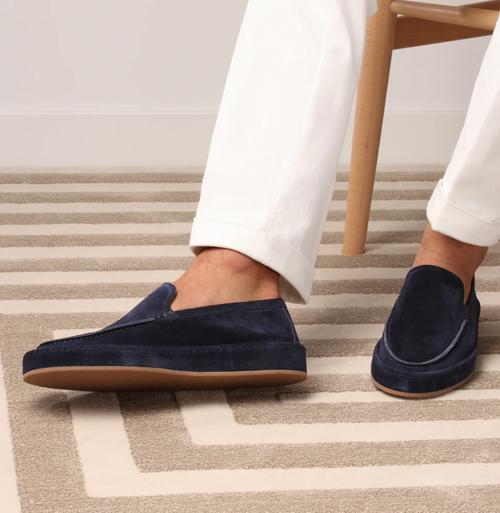 Gile | Mocassins Stylée en Daim Cuir Pour Hommes
