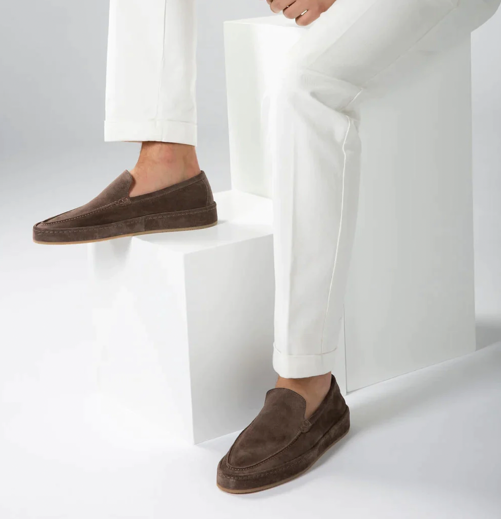 Gile | Mocassins Stylée en Daim Cuir Pour Hommes