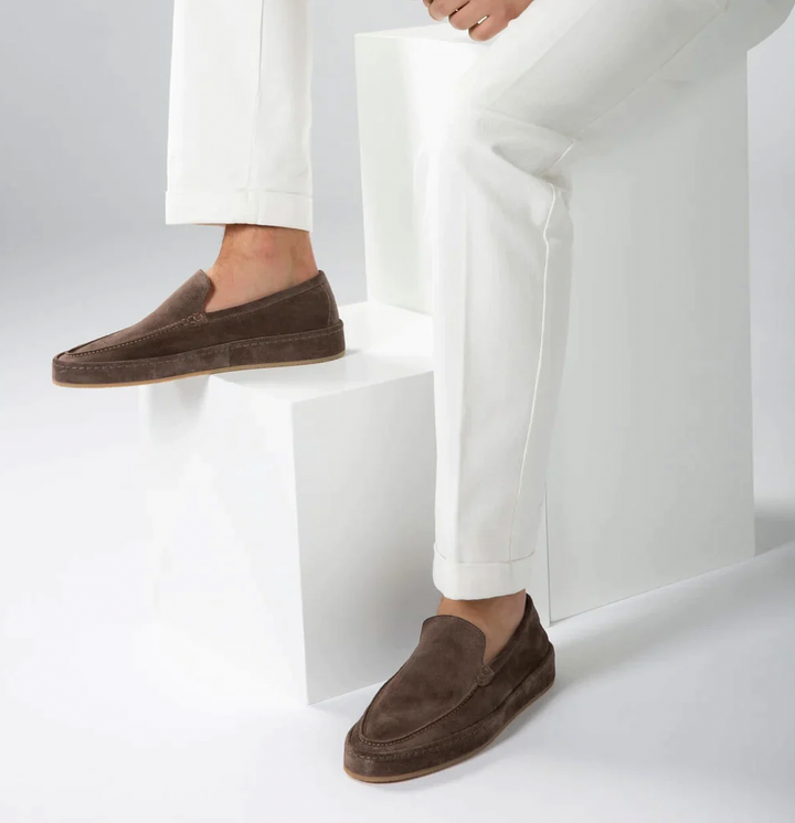 Gile | Mocassins Stylée en Daim Cuir Pour Hommes