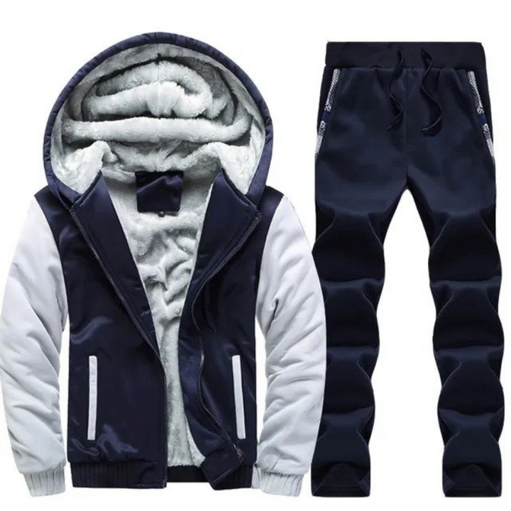 Torsten | Ensemble Sweat à Capuche et Pantalon de Jogging Chauds Doublés de Polaire pour L'entraînement et Les Vêtements Décontractés