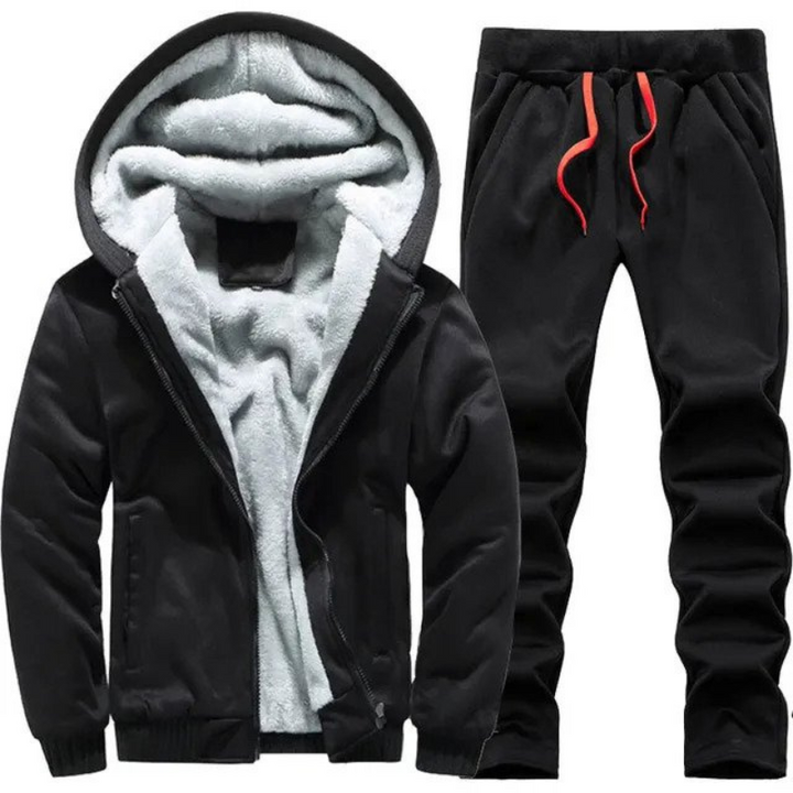 Torsten | Ensemble Sweat à Capuche et Pantalon de Jogging Chauds Doublés de Polaire pour L'entraînement et Les Vêtements Décontractés