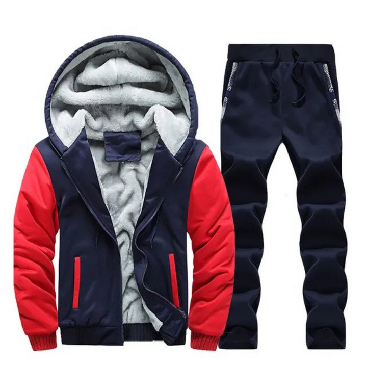 Torsten | Ensemble Sweat à Capuche et Pantalon de Jogging Chauds Doublés de Polaire pour L'entraînement et Les Vêtements Décontractés