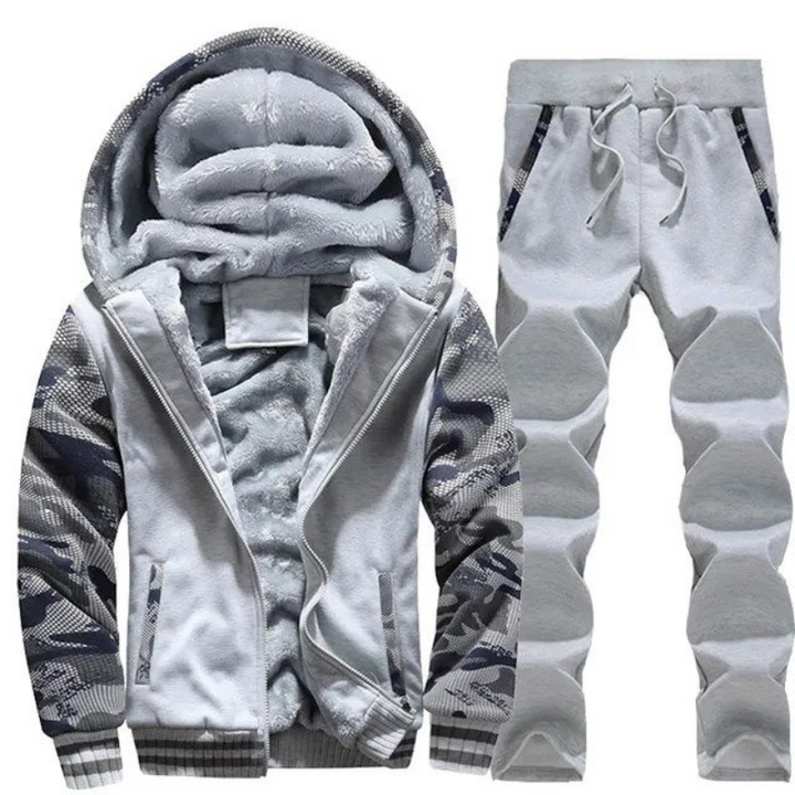 Torsten | Ensemble Sweat à Capuche et Pantalon de Jogging Chauds Doublés de Polaire pour L'entraînement et Les Vêtements Décontractés